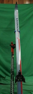 Rossignol Skis Calgary AR 210 5EA05 & 56 Inch Rossignol Poles - Picture 1 of 8