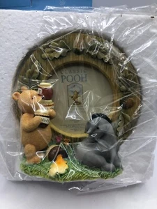 Disney Classic Winnie the Pooh 4.5" Photo Picture Frame with Eeyore A. A. Milne - Picture 1 of 5
