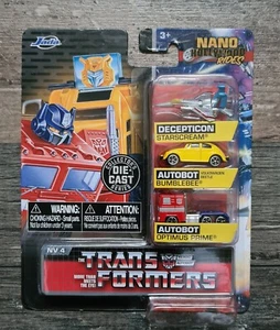 Jada Toys 253111005 - Nano Hollywood Rides Collectors Series "Transformers" Set - Bild 1 von 4