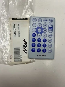 Audiovox 136-4240 Remote OEM NOS for Portable DVD Players D2016, D1988, D1988PK - Picture 1 of 2