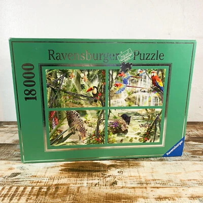 [3 of 4 Sealed] 18000 Piece Jigsaw Puzzle Ravensburger Tropical Impressions Rare - Image 1 of 3
