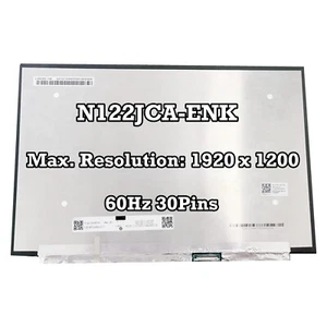Repuesto de pantalla LCD matriz de panel de pantalla de 30 pines N122JCA-ENK 12,2" 1920x1200 - Imagen 1 de 2