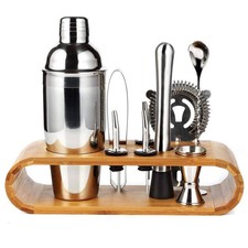 Set 10pz shaker per cocktail kit bartender barista mixer 750ML drink tool