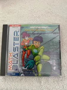 MATH BLASTER MISSION 2: RACE FOR THE OMEGA TROPHY PC CD SHRINKWRAP NEW - Picture 1 of 2