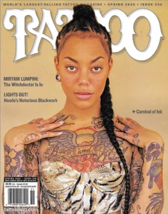 TATTOO Magazine Issue 339 Spring 2020 Miryam Lumpini Cover  - Imagen 1 de 1