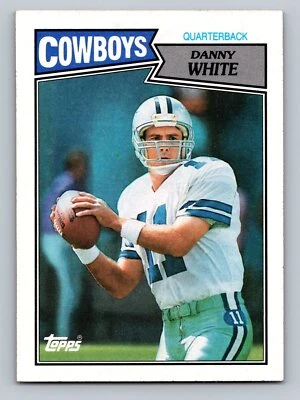 1987 Topps #261 Danny White   Dallas Cowboys - Image 1 of 2