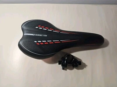 Asiento de bicicleta Cannondale Viscount 2321 M sillín de bicicleta negro con soporte  Foto 1 de 4