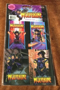 Vintage TM&C EM Marvel Comics WOLVERINE Sticker Set 2003  New In Package - Picture 1 of 1