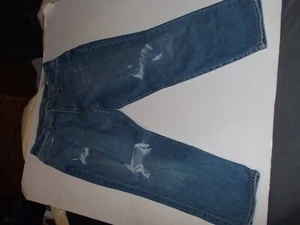 Old Navy Womens Jeans Size 10 Curvy OG Straight High Rise Secret Pockets Blue - Picture 1 of 3