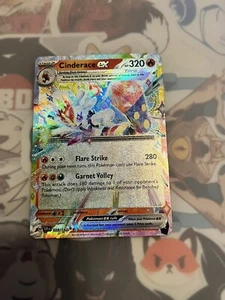 Cinderace ex 028/142 Sv07: Stellar Crown Holo - Picture 1 of 2