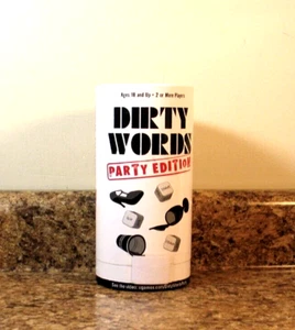 University Games Dirty Words Roll Dice Word Game Party Edition Sealed NEW - Picture 1 of 3