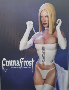 Sideshow Emma Frost White Queen Comiquette Statue ๐ฅ NIB #200/2000 ๐ฅ BRAND NEW! - Picture 1 of 20