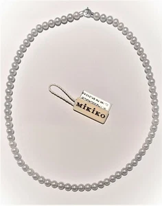 Collana donna in perle di acqua dolce di colore grigio MIKIKO M.TR255L4GCB - Foto 1 di 1