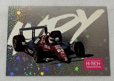 1993 Hi-Tech Indy Checkered Flag Finishers #SP12 DOMINIC DOBSON - Image 1 of 2