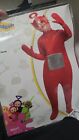 Tellitubbie costume (po), adult one size fits most, comes with gloves, used 