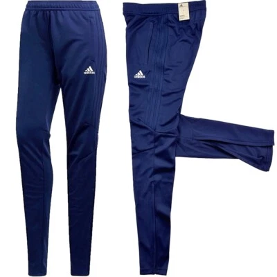 Adidas Damen Trainingshose Laufhose Sport Hose Jogginghose navy dunkel blau XS