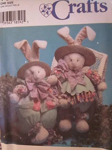 7020 Vintage Simplicity Schnittmuster 32" Hase & Kleidung FF UNGESCHNITTEN - Bild 1 von 1