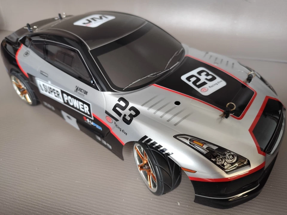 Hsp 1/10 RC  Nitro Car On Road / Rally / Drift  Scoppio 4wd   - Immagine 1 di 4