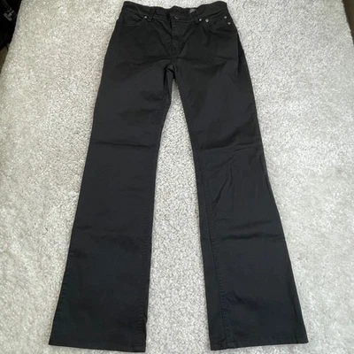 Pantalones de motociclista Harley Davidson negros bootcut tiro alto para mujer 4x30 Foto 1 de 4