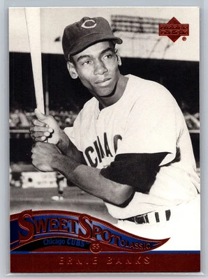 2005 Upper Deck Sweet Spot Classic #29 Ernie Banks Chicago Cubs - Image 1 of 2