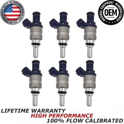 OEM 6x NUEVO inyectores de combustible Siemens aptos 01-06 BMW 330Ci X3 X5 530i Z4 330i Z3 3,0 L Foto 1 de 4