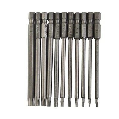 Magnetic For Torx Bit Set 11pcs Extra Long for Electric and Air Drills - Bild 1 von 4