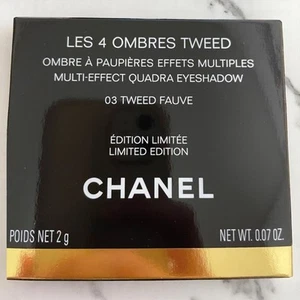Chanel Les Catre Ombre Tweed Forve 03 Eyeshadow Sealed - Picture 1 of 7