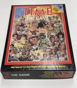 Time The Game Bookcase Board Game Complete 1983 Vintage Hansen - Picture 1 of 23