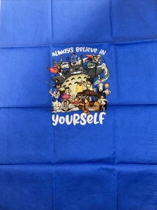 Ghibli inspiriertes Panel 100 % Baumwolle Bild Größe 7”x5” - Bild 1 von 2