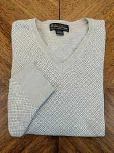 Brooks Brothers V Neck Sweater Women's Supima Cotton Cashmere Blend XXL - Picture 1 of 9