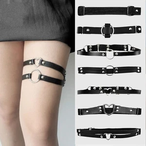 1Pcs Women Leg Loop Leg Garter Belt Punk Gothic Accessories - Picture 1 of 21