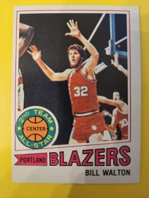 1977-78 Topps #120 Bill Walton - Portland Trail Blazers RT Foto 1 de 2