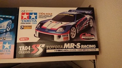 Tamiya Toyota MR-S Racing 1/10 TA04 SS R/C Car with Stickers & Parts - Image 1 of 4