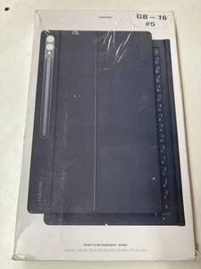 GENUINE SAMSUNG TAB S10 ULTRA BOOK COVER KEYBOARD WITH TRACKPAD AI KEY EF-DX925 - Picture 1 of 18