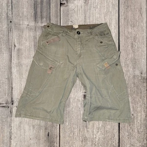 Pantalones Cortos G-Star Raw Para Hombre Marrón 3301 South East Reg Cargo Ejército W32 - Imagen 1 de 4