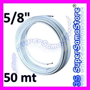 3S NEU Kupferrohr 50 M meter 5/8" x 1,0 mm Klimarohr Kälteleitung isoliert KLIMA - Bild 1 von 2
