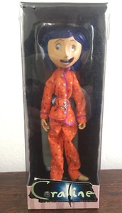 Rare OrigInal Coraline Figure 7" NECA Pajamas PJs New In Box Laika 2009 Toy - Picture 1 of 8