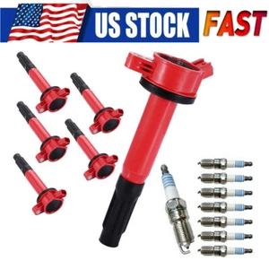 6pcs Fit For Ford Escape Fusion Mercury 3.0L UF486 Ignition Coil & Spark Plugs - Picture 1 of 13
