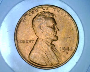 1945 S/S Lincoln Wheat Cent Penny Gem RPM BU Brilliant Uncirculated - Picture 1 of 7