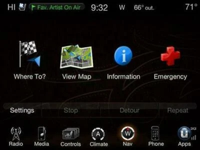 2021 UK and EUROPE MAP UCONNECT 8.4A 8.4AN NAVIGATION SYSTEM (FIAT CHRYSLER) - Image 1 of 4