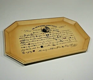 Nashco The Art of Making Money Plenty Benjamin Ben Franklin Metal Serving Tray - Picture 1 of 6