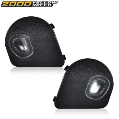 Fit For Ram 1500 2500 3500 4500 5500 Mirror Puddle Lights Right/Left LED Side - Image 1 of 4