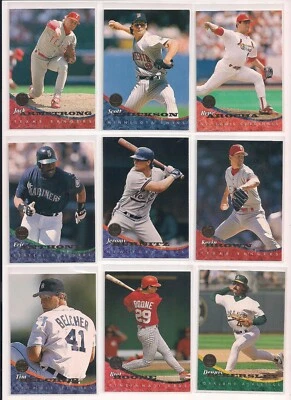 1994 Donruss Leaf Baseball Cards / You Choose From List (CHOICE) #s 226 - 440 - Image 1 of 4