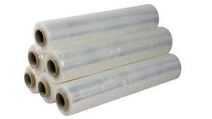 12 Rollen PE-Stretch-Folie 450mm x 300m x 17mµ Hand-Stretchfolie Wickelfolie - Bild 1 von 1