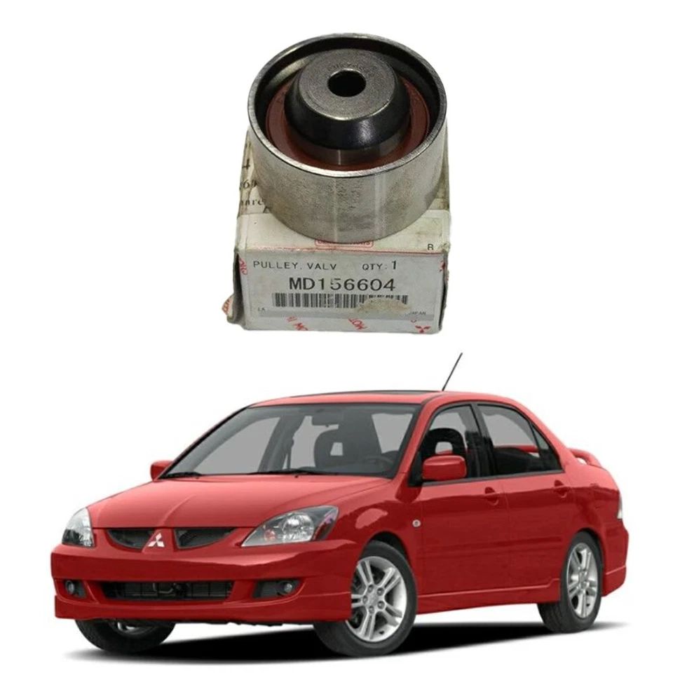 Polea loca correa de distribución GENUINA Mitsubishi Lancer Evolution 1 I 2 II 4G63 Foto 1 de 4