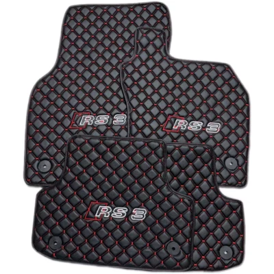 Alfombrillas coche para Audi A3/S3/RS3 todos los modelos, alfombrilla cuero coche para Audi A3 Foto 1 de 4
