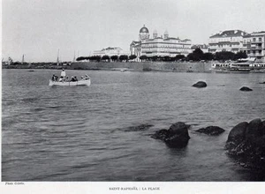 IMAGE 1901 PRINT SAINT RAPHAEL LA PLAGE - Picture 1 of 1