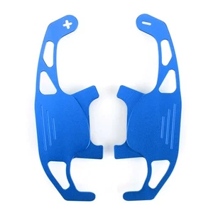 ˜Pair Aluminum Alloy Steering Wheel Shift Paddle Shifter Extension Fit For - Picture 1 of 13