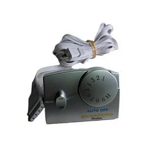Biddeford TC11BA Heated Blanket Controller Silver 120V Auto-Off Tested - Picture 1 of 5