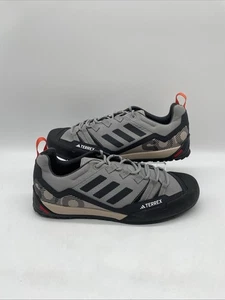 Adidas Terrex Swift Solo 2 scarpe da ginnastica grigio marrone UK 10,5 EU 45 1/3 BNWOB - Foto 1 di 6